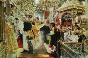 Valentin Serov Coronation of Nicholas II of Russia oil painting artist